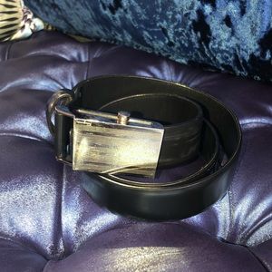 Men’s black Salvatore Ferragamo belt